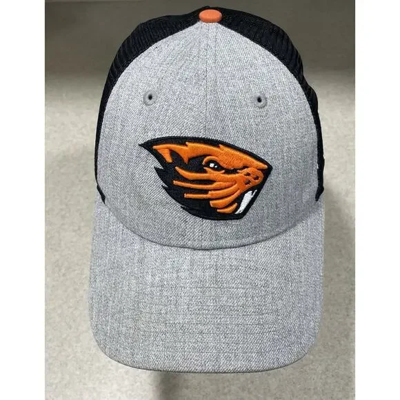 New Era-Oregon State Beavers Adjustable Hat/Cap College NCAA Sports Football EUC - Picture 2 of 9